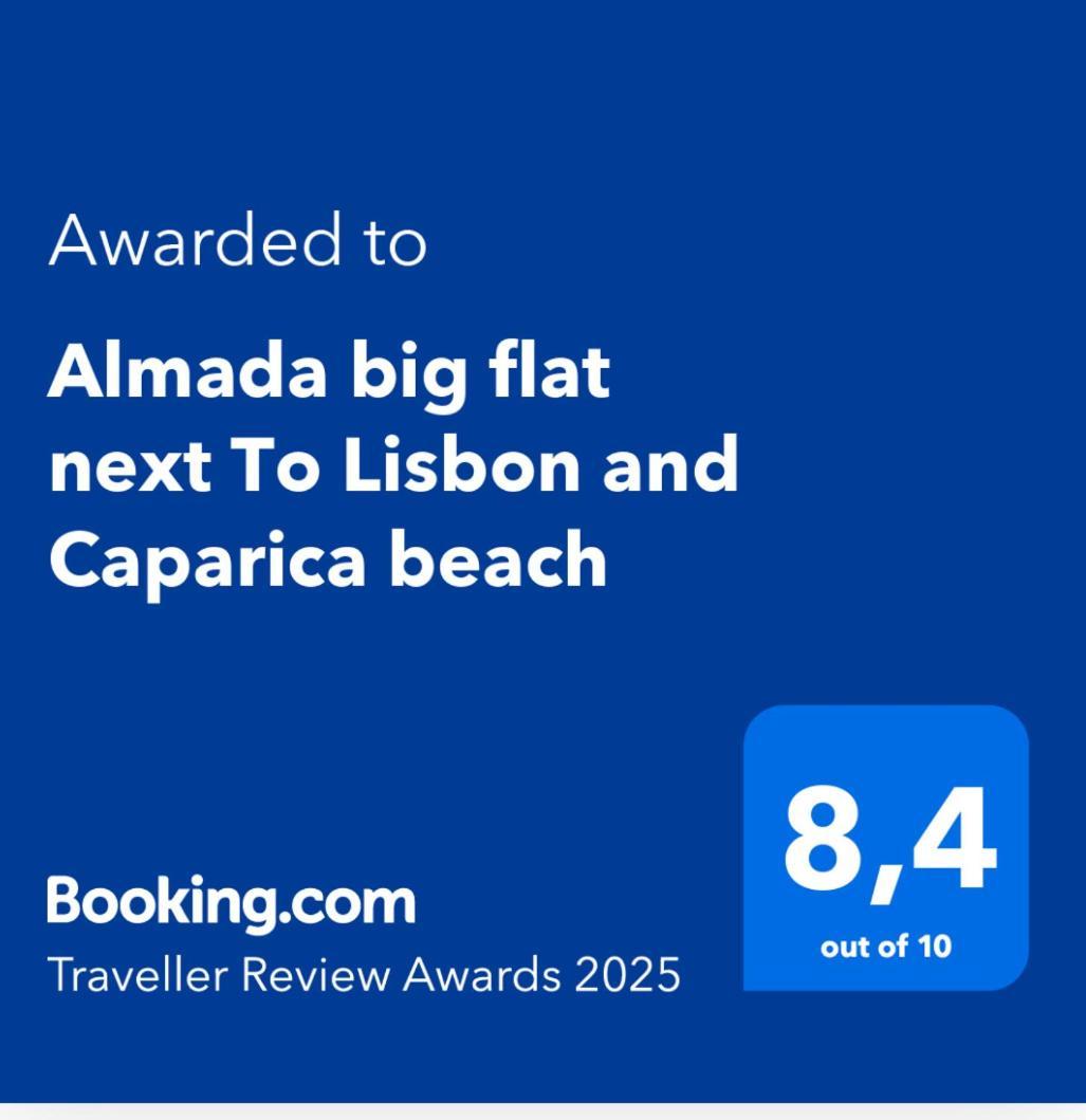Almada Big Flat Next To Lisbon And Caparica Beach エクステリア 写真